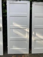 6-slag antieke 4-vlaks Bruynzeel paneeldeuren, 83x201cm €100, Ophalen