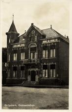 Grijpskerk, Gemeentehuis - gelopen, Verzamelen, Ophalen of Verzenden, 1920 tot 1940, Gelopen, Gelderland