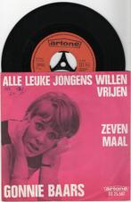 Gonnie Baars – Alle Leuke Jongens Willen Vrijen, Cd's en Dvd's, Vinyl | Nederlandstalig, Ophalen of Verzenden, Gebruikt, Overige formaten