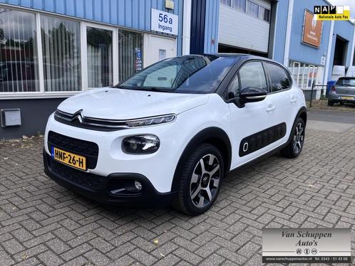Citroen C3 1.2 PureTech S&S Shine Pano Navi-carplay Pdc, Auto's, Citroën, Te koop, C3, ABS, Airbags, Airconditioning, Alarm, Boordcomputer