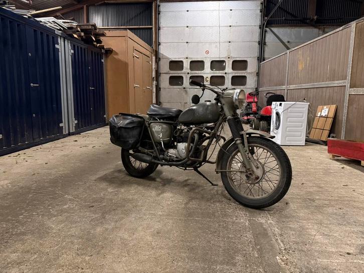 Triumph 3TA 1966 Nederlandse leger, Motoren, Motoren | Oldtimers, Toermotor, 12 t/m 35 kW, 2 cilinders, Minimaal motorrijbewijs A2