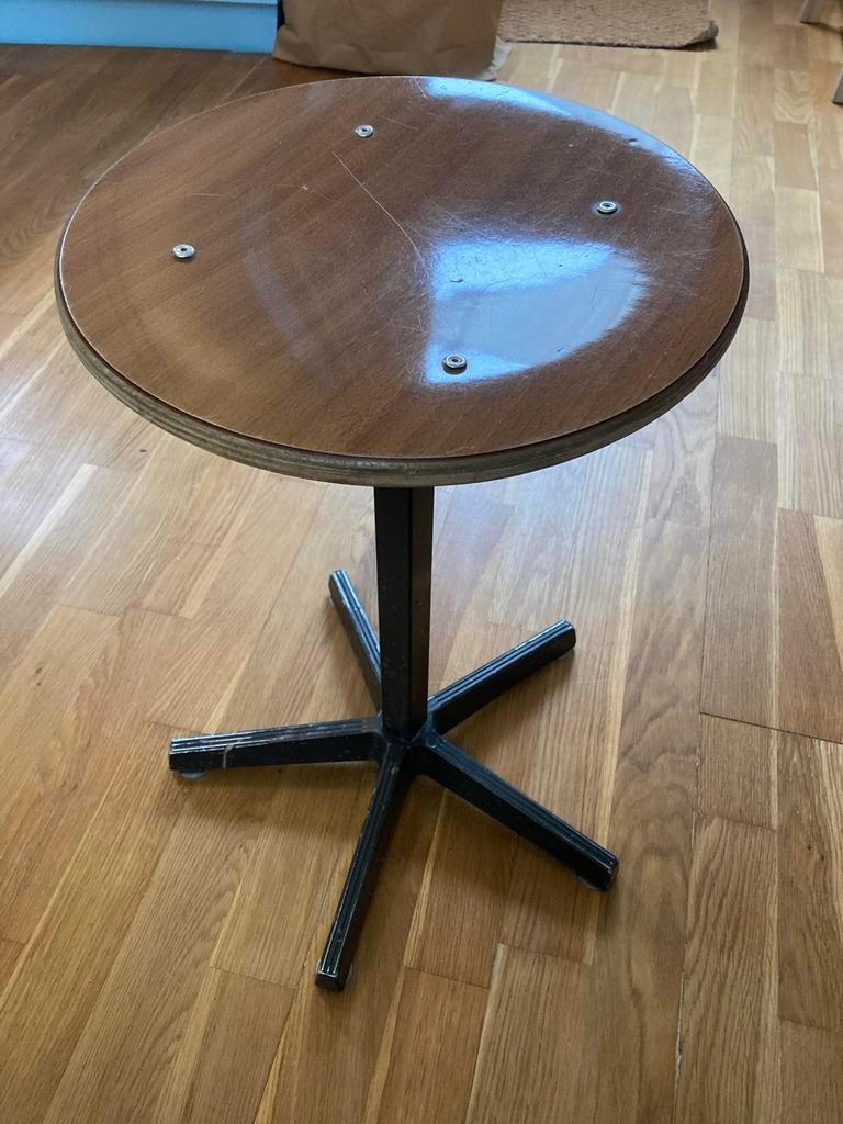 Retro schoolkruk 50,5 cm hoog, Ophalen, Huis en Inrichting