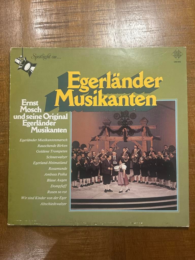 Ernst Mosch - Egerländer Musikanten LP, Ophalen, Gebruikt, Overige genres, Single