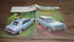Folder SIMCA 1100 modellen  ,  10-1967, Verzenden, Zo goed als nieuw, Overige merken