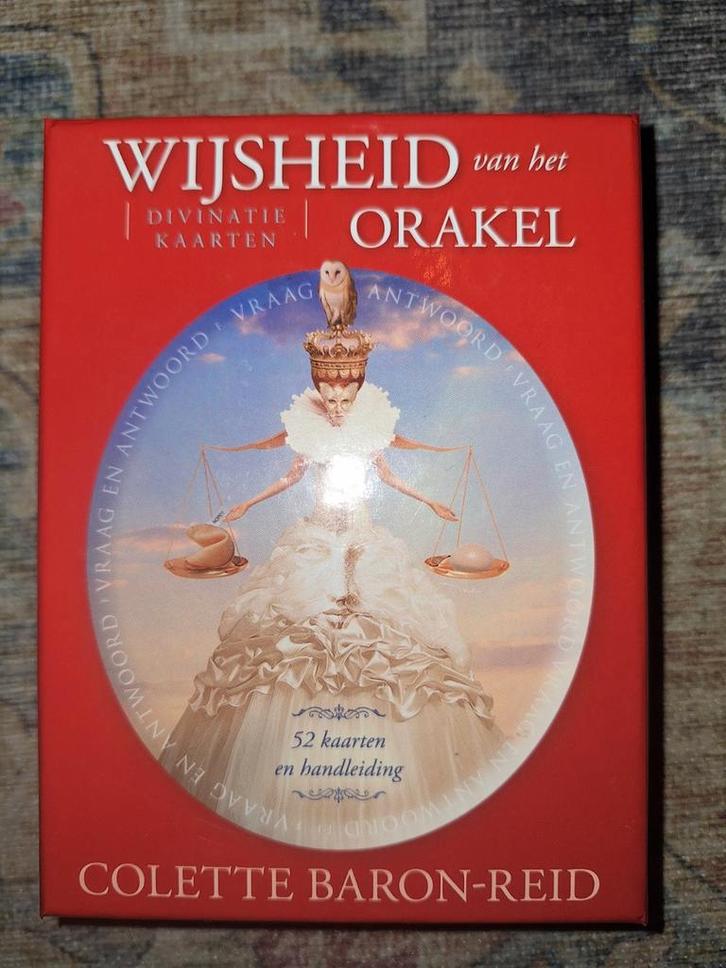 Wijsheid van het Orakel Kaarten - Colette Baron-Reid, Boeken, Esoterie en Spiritualiteit, Zo goed als nieuw, Tarot of Kaarten leggen