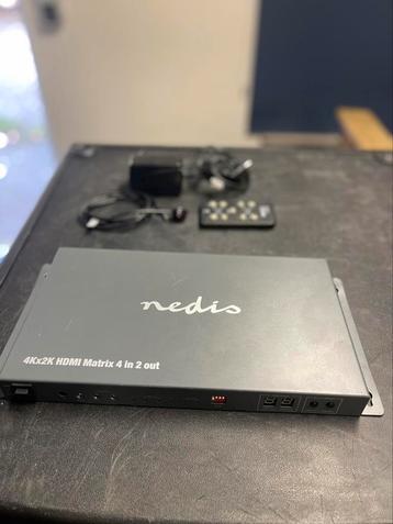 Nedis HDMI matrix switch beschikbaar voor biedingen