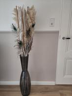 Glazen vaas, Ophalen, Minder dan 50 cm, Groen, Glas