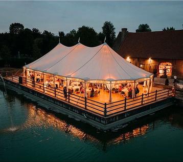 Sailcloth tenten te huur, bruiloft tent, feesttent beschikbaar voor biedingen