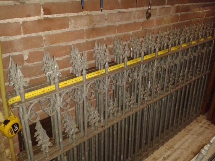 *** 1 NIEUW ZWAAR MASSIEF HEKWERKDEEL ***, Tuin en Terras, Tuinhekken en Hekwerk, Nieuw, Tuinhek, IJzer, Ophalen of Verzenden