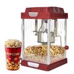 Popcornmachine popcorn machine RVS bioscoop GRATIS BEZORGD!, Verzenden, Nieuw