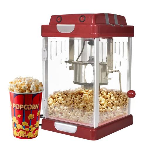 Popcornmachine popcorn machine RVS bioscoop GRATIS BEZORGD!, Huis en Inrichting, Keuken | Keukenbenodigdheden, Nieuw, Verzenden