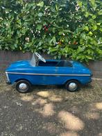 Moskvich vintage trapauto blauw, Ophalen