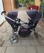 Dubbele (tweeling) kinderwagen Topmark 2Combi, Kinderen en Baby's, Buggy's, Ophalen, Gebruikt, Overige merken, Voetenzak