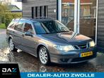 Saab 9-5 Estate 2.3 Turbo Aero 250PK!/Aut/Ecc/Navi/Dak/Young, Auto's, Saab, Zwart, 4 cilinders, Leder en Stof, 10 km/l