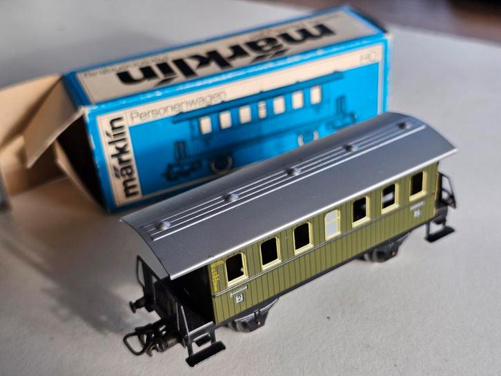 Modeltrein Ho marklin 4040 wagon zgan in doos, Hobby en Vrije tijd, Modeltreinen | H0, Zo goed als nieuw, Wagon, Wisselstroom