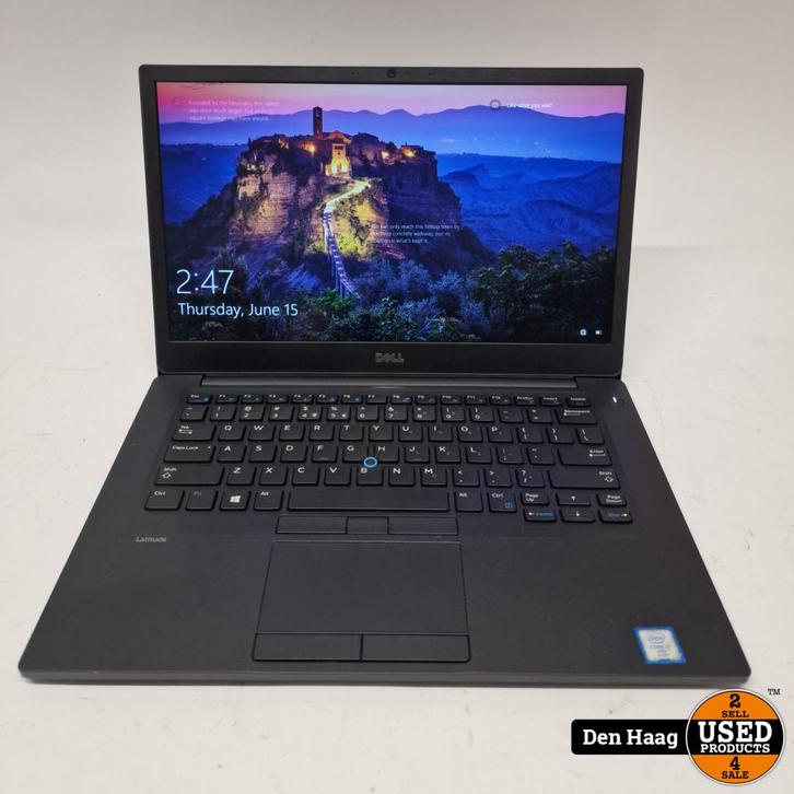 Dell Latitude 7480  FHD i7 256GB 16GB 14inch | nette staat, Computers en Software, Windows Laptops, Zo goed als nieuw