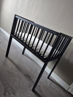 Zwarte Babywieg/co sleeper, inclusief matrasje 52,- euro, Kinderen en Baby's, Babywiegjes en Ledikanten, Ophalen of Verzenden