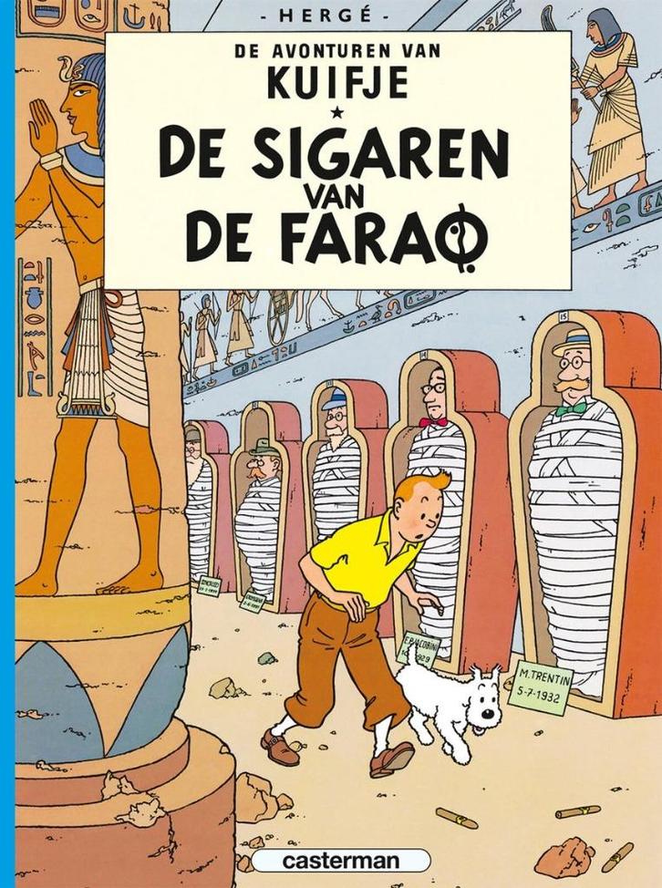Boek Kuifje - De Sigaren Van De Farao, Boeken, Stripboeken, Zo goed als nieuw, Eén stripboek, Ophalen of Verzenden
