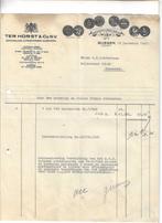 rijssen  ter horst 1945  medailles briefhoofd  hessian tapij, Verzenden, Zo goed als nieuw, Overige typen