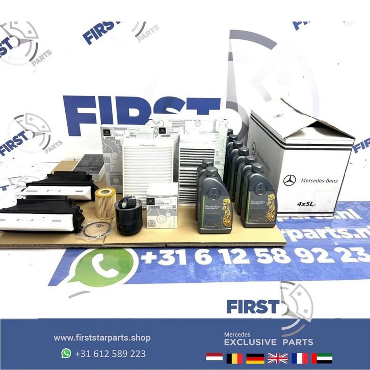 Mercedes OLIE + FILTER SET W176 W177 W246 W247 W117 W118 W20, Auto-onderdelen, Filters, Mercedes-Benz, Nieuw, Ophalen of Verzenden