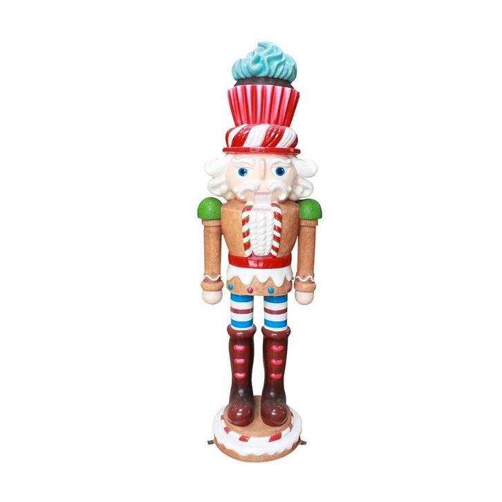 Nutcracker- Notenkraker – Gingerbread Hoogte 183 cm, Verzamelen, Beelden en Beeldjes, Nieuw, Overige typen, Ophalen