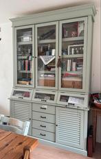 Mooie buffetkast met glazen deuren, Ophalen, Gebruikt, 200 cm of meer, 150 tot 200 cm