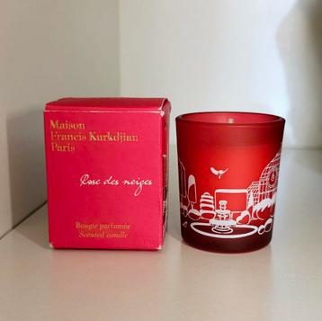 NU €15 ‼️ Maison Francis Kurkdjian Rose Des Neiges geurkaars beschikbaar voor biedingen