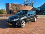 Peugeot 206 1.4 X-Line 2001 135.058 NAP|PANO|LEDER nieuw APK, Auto's, Peugeot, Voorwielaandrijving, 4 cilinders, Zwart, Origineel Nederlands