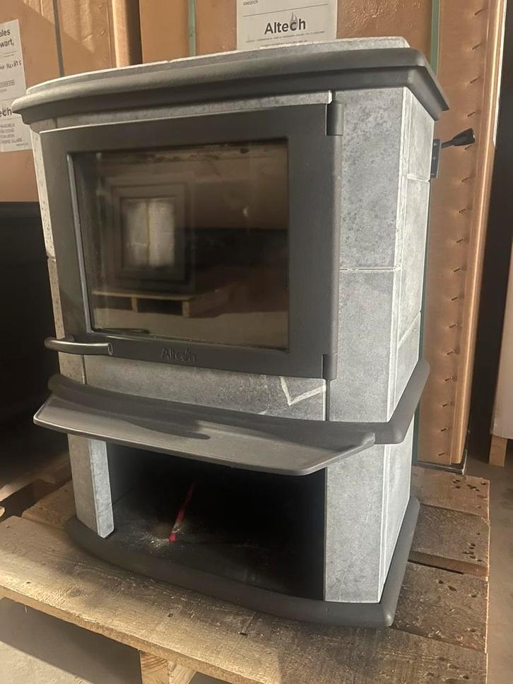 demo Altech noblesse depot Speksteenkachel, Huis en Inrichting, Kachels, Zo goed als nieuw, Ophalen of Verzenden