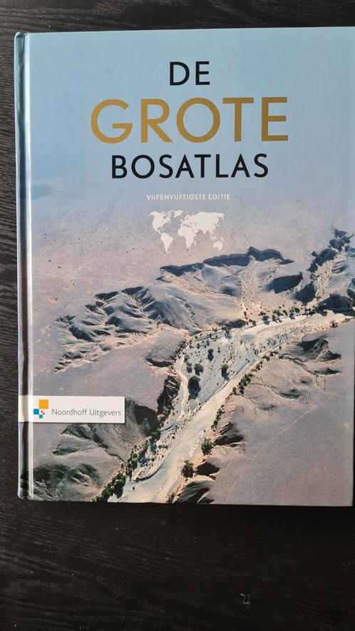 De Grote Bosatlas 55 e editie 4e oplage, Boeken, Atlassen en Landkaarten, Zo goed als nieuw, Bosatlas, Wereld, Ophalen of Verzenden
