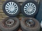5x108 16 inch velgen winterbanden Continental 195/70R16, Gebruikt, 16 inch, Banden en Velgen, Ophalen of Verzenden