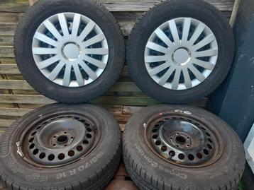 5x108 16 inch velgen winterbanden Continental 195/70R16 beschikbaar voor biedingen