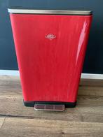 Wesco big double boy 2x 18 liter L red rood prullenbak, Huis en Inrichting, Kunststof, 40 liter of meer, Gebruikt, Ophalen of Verzenden