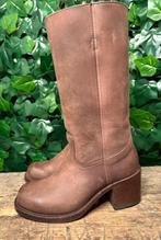 bijna Nieuwe vintage blokhak laarzen van Sendra maat 39