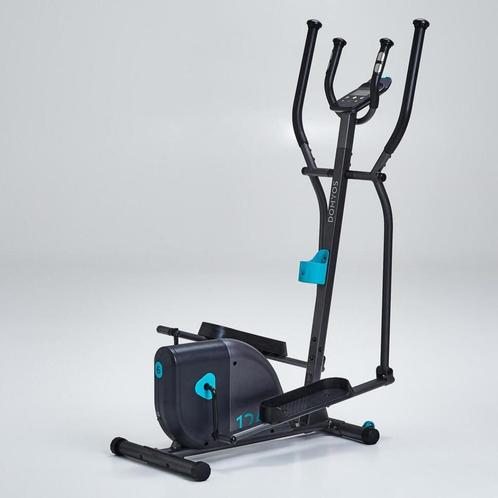 DOMYOS Crosstrainer Essential 120, Sport en Fitness, Fitnessapparatuur, Zo goed als nieuw, Crosstrainer, Armen, Benen, Borst, Metaal