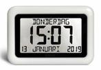 Digitale kalenderklok Fysic FK-888 (senioren klok), Ophalen of Verzenden, Wandklok, Zo goed als nieuw, Digitaal