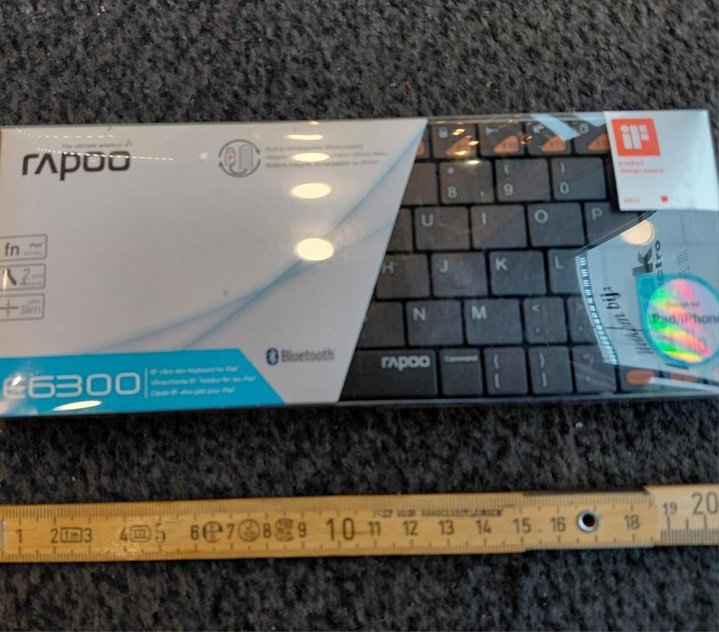 Rapoo Bluetooth toetsenbord, Ophalen of Verzenden, Zo goed als nieuw