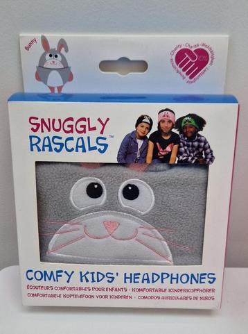 Nieuw in doos: Kinderkoptelefoon Snuggly Rascals, konijn beschikbaar voor biedingen