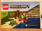 LEGO Minecraft 30432 Schildpaddenstrand - Compleet, Kinderen en Baby's, Speelgoed | Duplo en Lego, Ophalen of Verzenden, Zo goed als nieuw