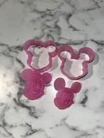 Mickey en Minnie Mouse koekjes uitstekers, Hobby en Vrije tijd, Taarten en Cupcakes maken, Ophalen of Verzenden, Zo goed als nieuw