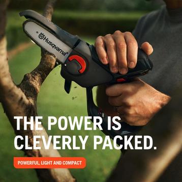 Husqvarna Aspire Gardena snoeizaag met accu en lader beschikbaar voor biedingen