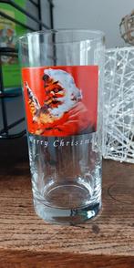 Coca-Cola Kerstglas - Merry Christmas, Huis en Inrichting, Glas of Glazen, Ophalen of Verzenden, Overige stijlen, Glas