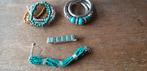 te koop diverse leuke mooie turquoise armbanden, Overige materialen, Overige kleuren, Met edelsteen, Nieuw