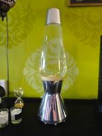 Vintage Mathmos Astro Fles White Clear Lavalamp Lava lamp., Huis en Inrichting, Lampen | Tafellampen, Minder dan 50 cm, Ophalen of Verzenden