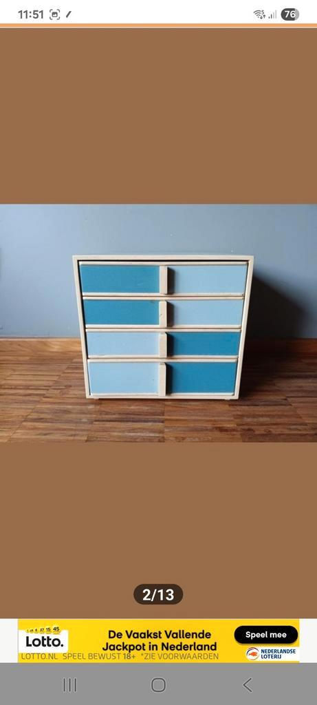 Gero Zilmeta Bestekcassette - 1959 - Zeldzaam!, Huis en Inrichting, Kasten | Dressoirs, Zo goed als nieuw, Minder dan 50 cm, Minder dan 25 cm