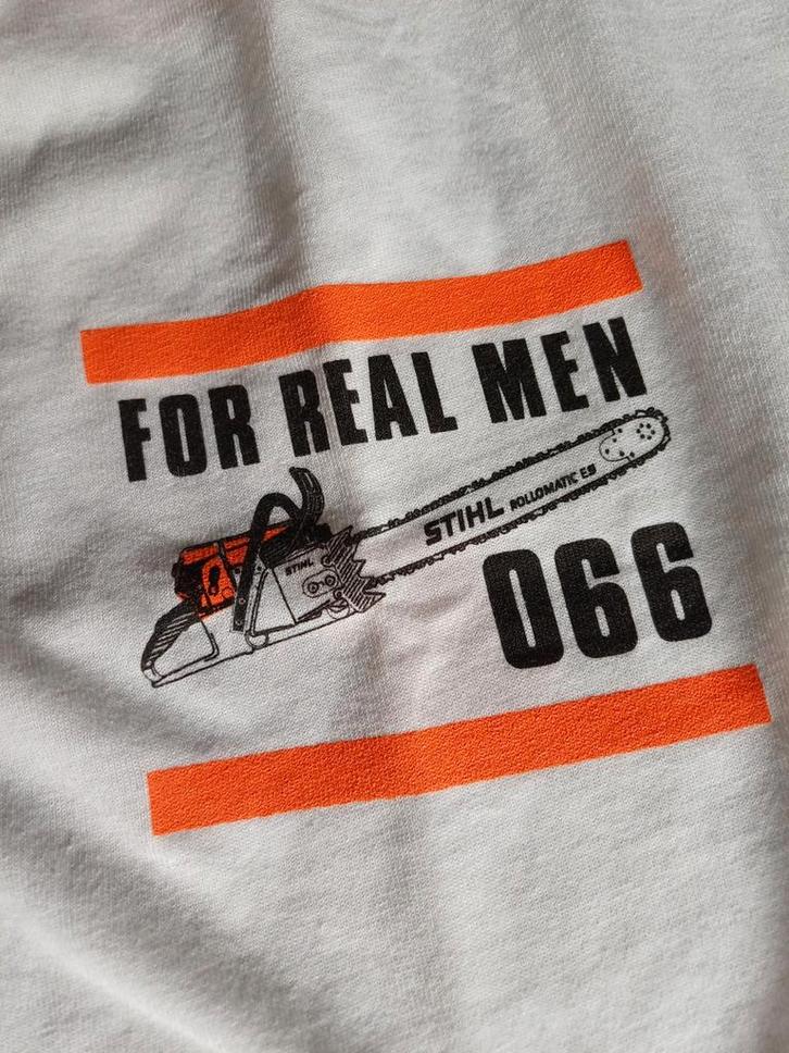 Bosbouw en motorzaag reclamekleding, Kleding | Heren, T-shirts, Nieuw, Maat 56/58 (XL), Ophalen of Verzenden