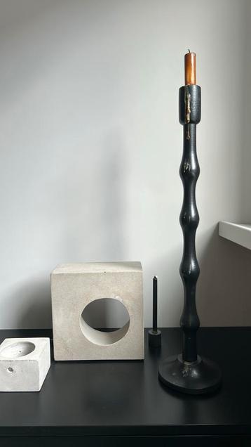 Prachige kandelaar zwart light&living beschikbaar voor biedingen
