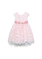Abel & Lula Bloemenjurk Roze - Maat 104