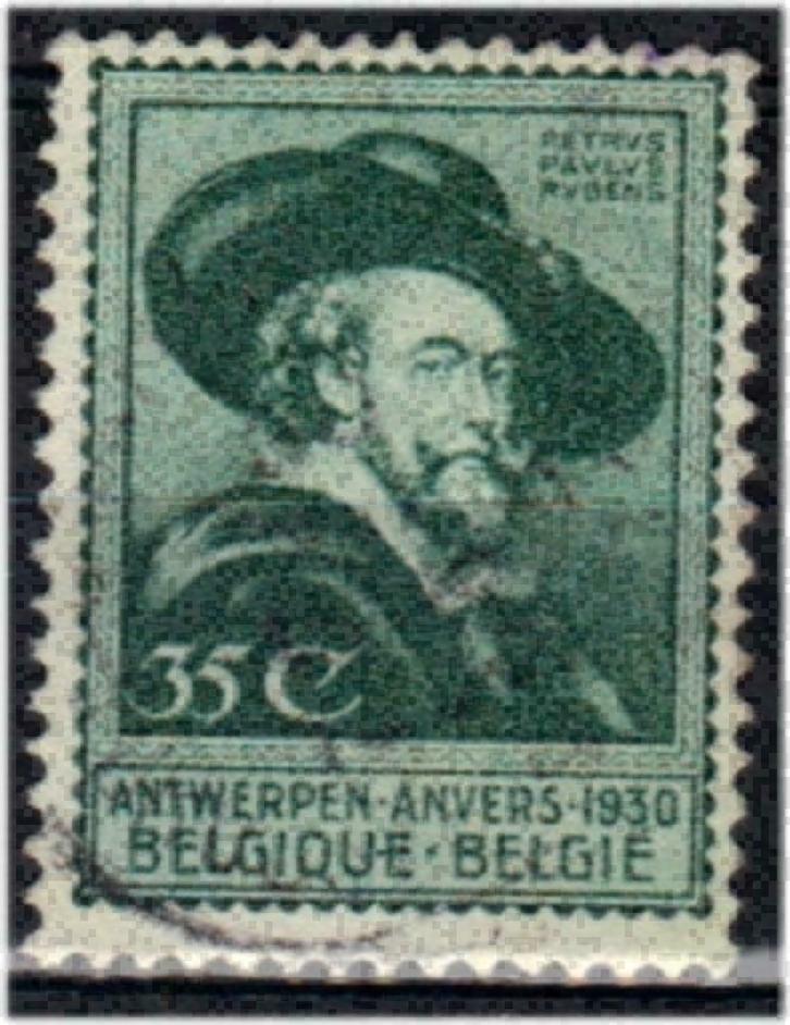Belgie 1930 - Yvert/OBP 300 - Peter Paul Rubens (ST), Postzegels en Munten, Postzegels | Europa | België, Kunst, Verzenden