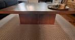Salontafel van Wenge hout, Huis en Inrichting, Tafels | Salontafels, Ophalen, Gebruikt, 100 tot 150 cm, Vierkant